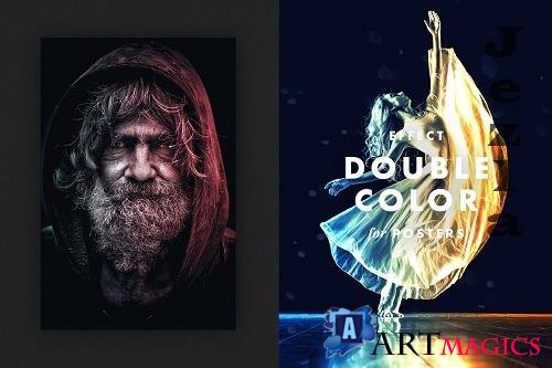Double Color Effect for Posters - 6676801