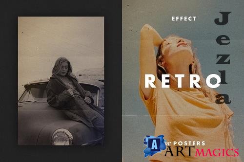 Retro Film Effect for Posters - 6689536