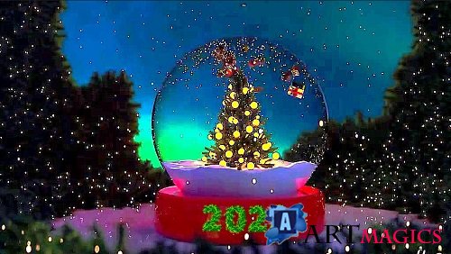 Snow Globe Christmas Reveal v2248 - Project for After Effects
