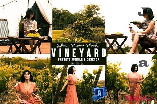 Vineyard Photoshop Action & Lightrom Presets