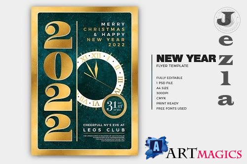 New Year Flyer Template V13 - 6691039