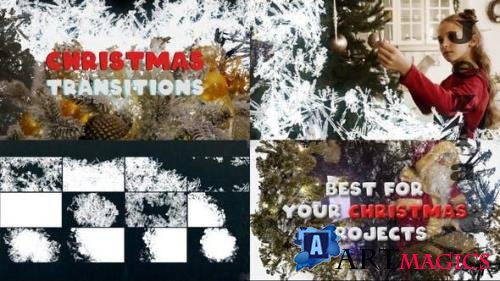 Ice Christmas Transitions | DaVinci Resolve - 34988778