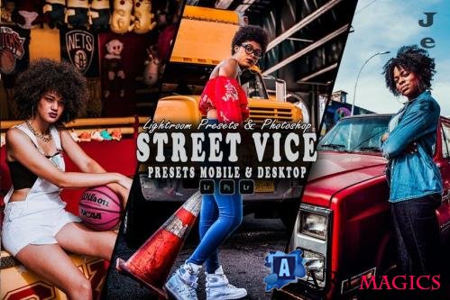 Street Vice Action & Lightrom Presets
