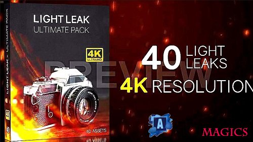 Light Leaks 4K Ultimate Pack 78498 - Stock Motion Graphics