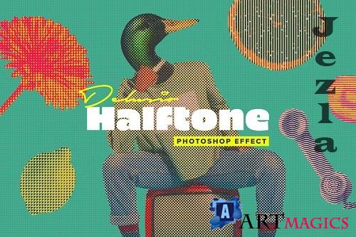 Delusio Halftone Photoshop Effect - 6618287