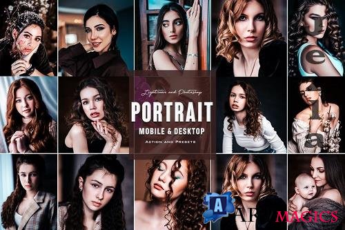 Portrait - Photoshop & Lightroom Presets and PC