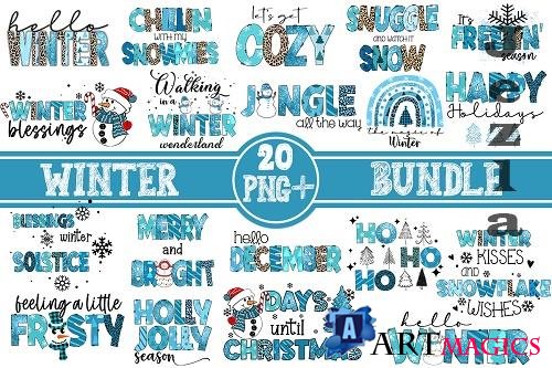 Winter Bundle - 20 Premium Graphics