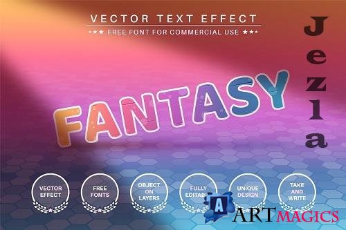 Fantasy - Editable Text Effect - 6780679