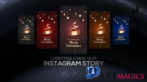 Christmas & New year instagram Story - 35288237