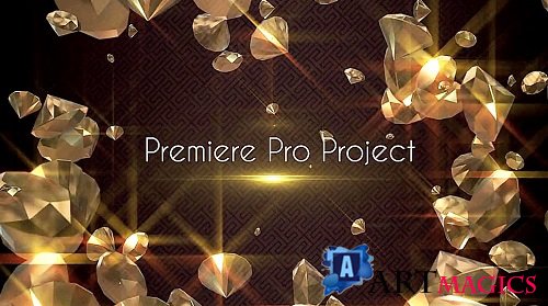 Gold Diamond Titles 10303848 - Premiere Pro Templates