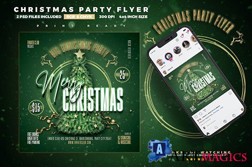 Big Christmas Party Flyer