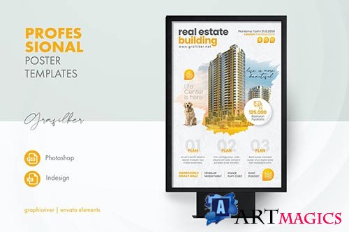 Real Estate Poster Templates