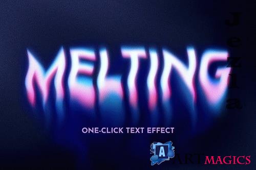 Melting Text Effect - 6753019
