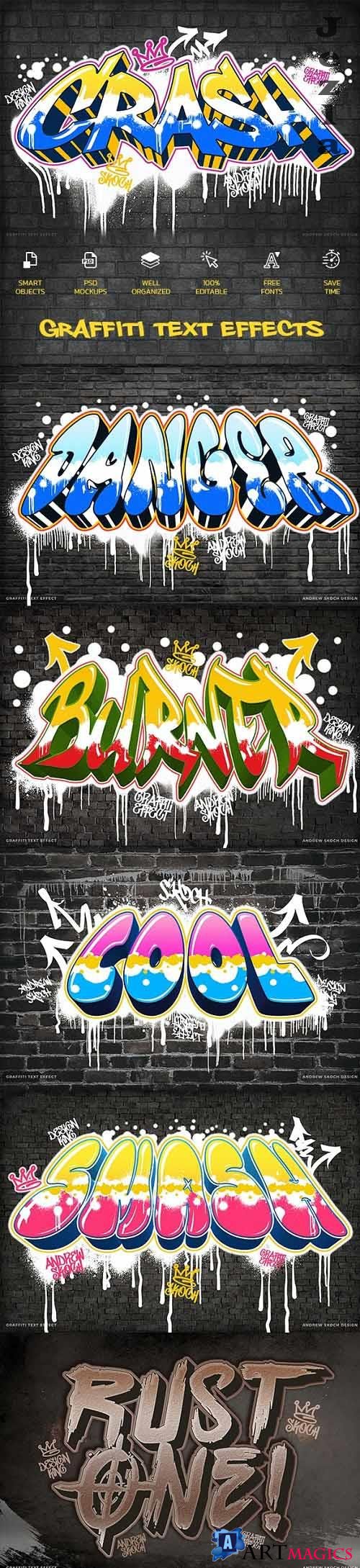 Graffiti Text Effects - 35208099