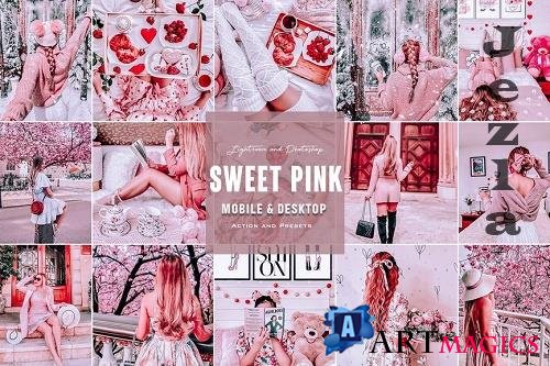 Sweet Pink - Photoshop Actions & Lightroom Presets