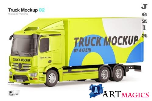 Truck Mockup 02