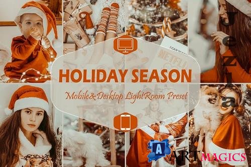 10 Holiday Season Mobile & Desktop Lightroom Presets - 1715694