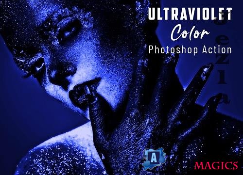Ultraviolet Color Photoshop Action