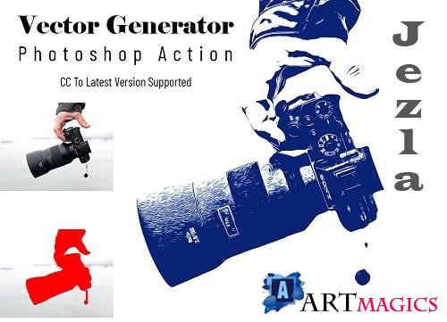 Vector Generator Photoshop Action