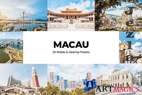 20 Macau Lightroom Presets LUTs - 6732862