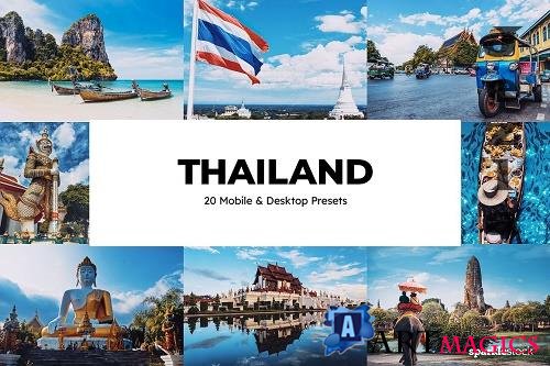 20 Thailand Lightroom Presets LUTs - 6733441
