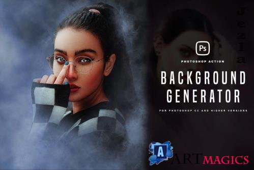 Background Generator Photoshop Action