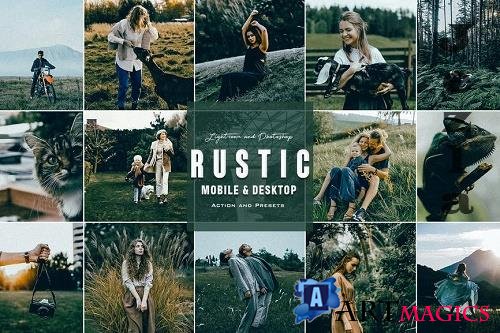 Rustic - Photoshop Actions & Lightroom Presets