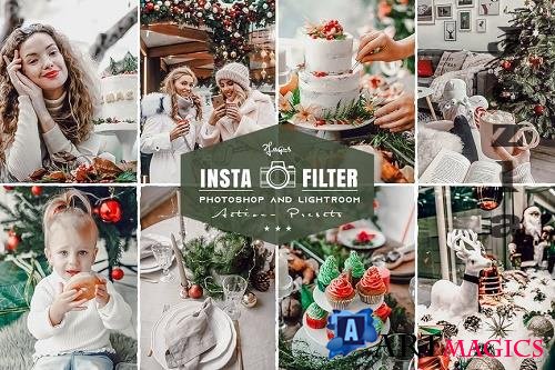 Insta Filter Christmas Time Photoshop & Lightroom