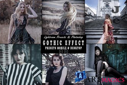 Gothic Effect Photoshop Action & Lightrom Preset