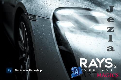 Rays 2 - Ultra Realistic Overlays for Photoshop