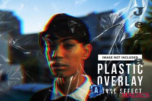 Plastic Overlay Image Effect - FRA3WRD