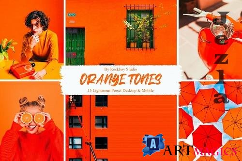 15 Orange Tones Lightroom Presets