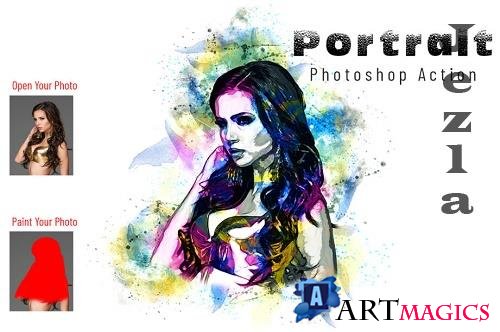 Portrait Photoshop Action