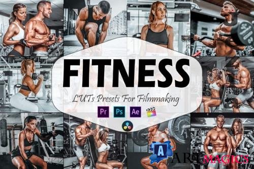 10 Fitness Video LUTs Presets