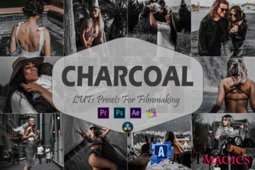 10 Charcoal Video LUTs Presets
