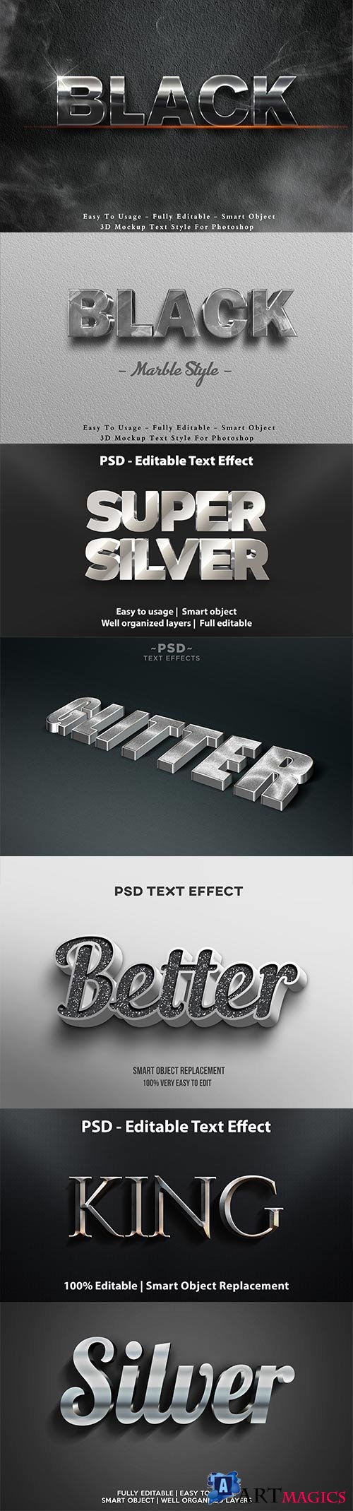 Psd text effect set vol 25
