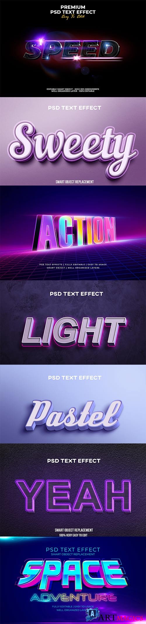 Psd text effect set vol 24