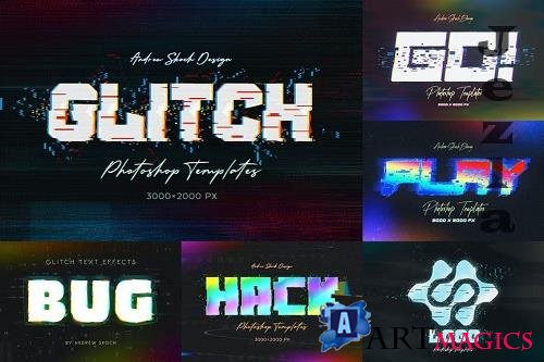 Glitch Text or Logo Effects