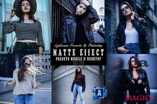 Matte Effect Tone Photoshop Action & Lightrom Presets