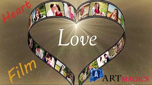 Heart Film Love 980002 - Project for After Effects