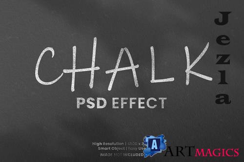 Chalk psd effect