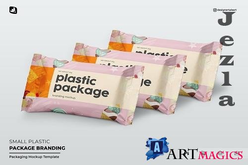 Plastic Package Branding Mockup - 6800285