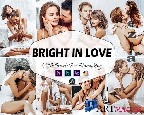 10 Bright In Love Video LUTs Presets, Romantic bright LUT preset