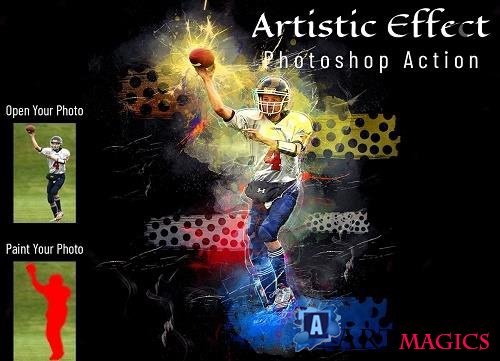 Artistic Effect Photoshop Action - 6936674