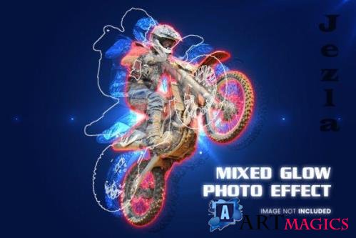 Mixed Glow Psd Effect