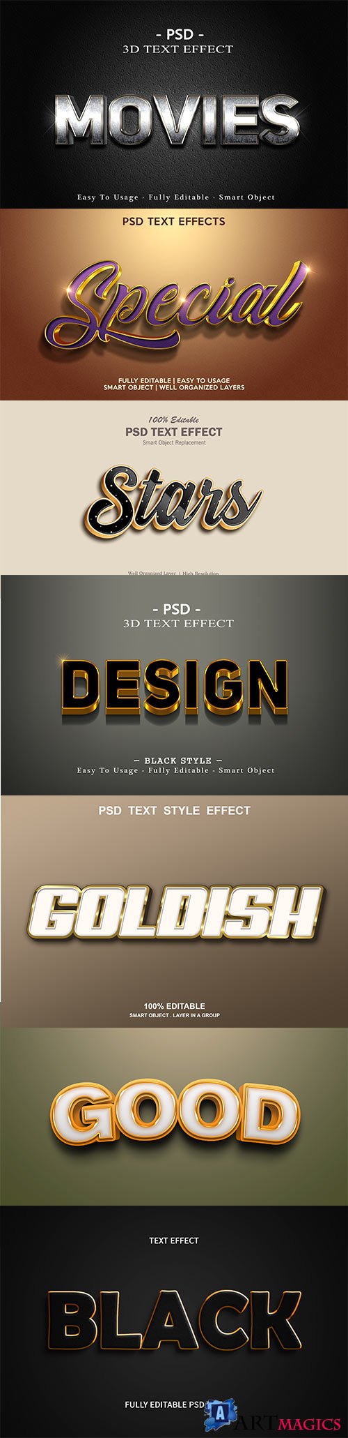 Psd text effect set vol 72