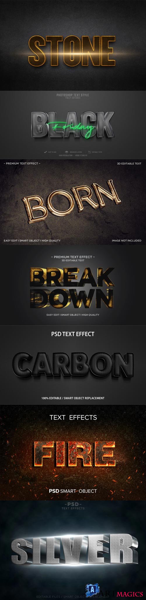 Psd text effect set vol 31