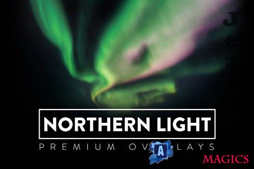 40 Northern Light Overlays - 6453751