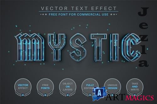 Mystic - Editable Text Effect - 6957694