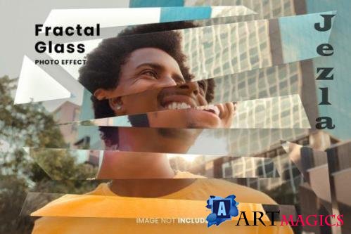 Fractal Glass Photot Effect